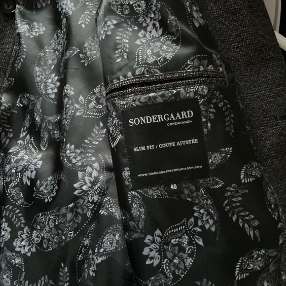 Sondergaard men’s size 40 overcoat. - Picture 8 of 9